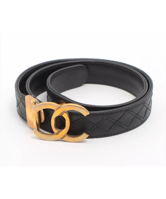 Chanel leather belt