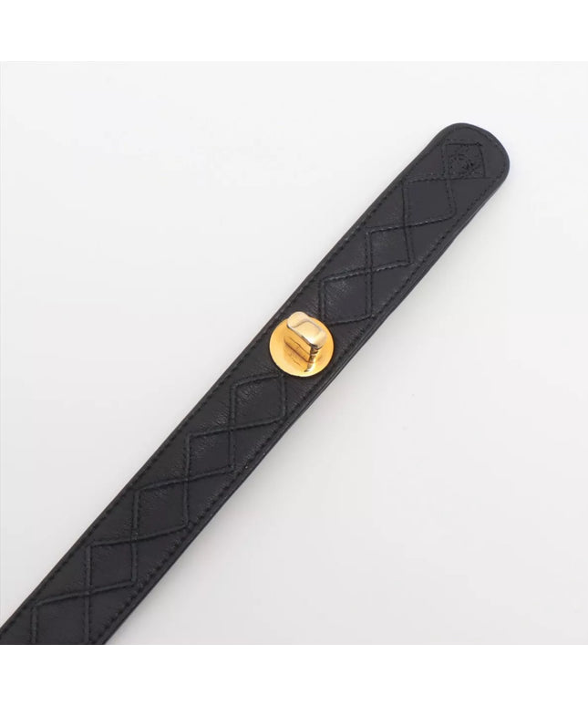 Chanel leather belt