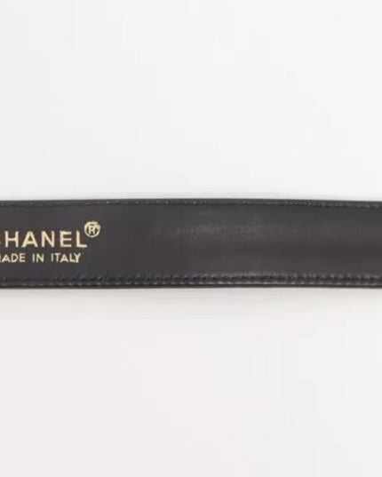 Chanel leather belt