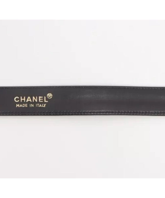 Chanel leather belt