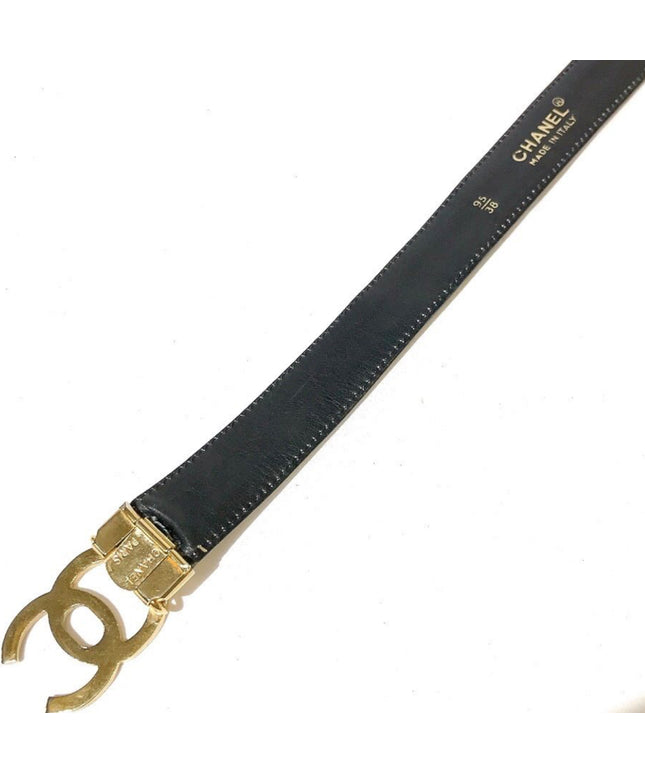 Chanel leather belt