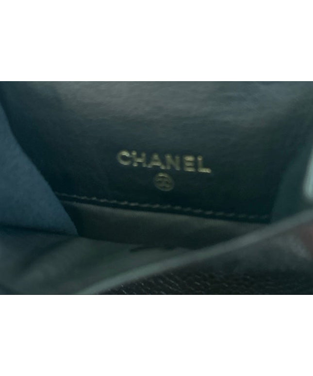 Sold!!Chanel leather phone case